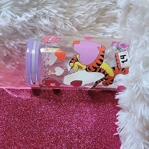 Tigger & Friends Cup NWT 16oz includes Straw and straw cleaner